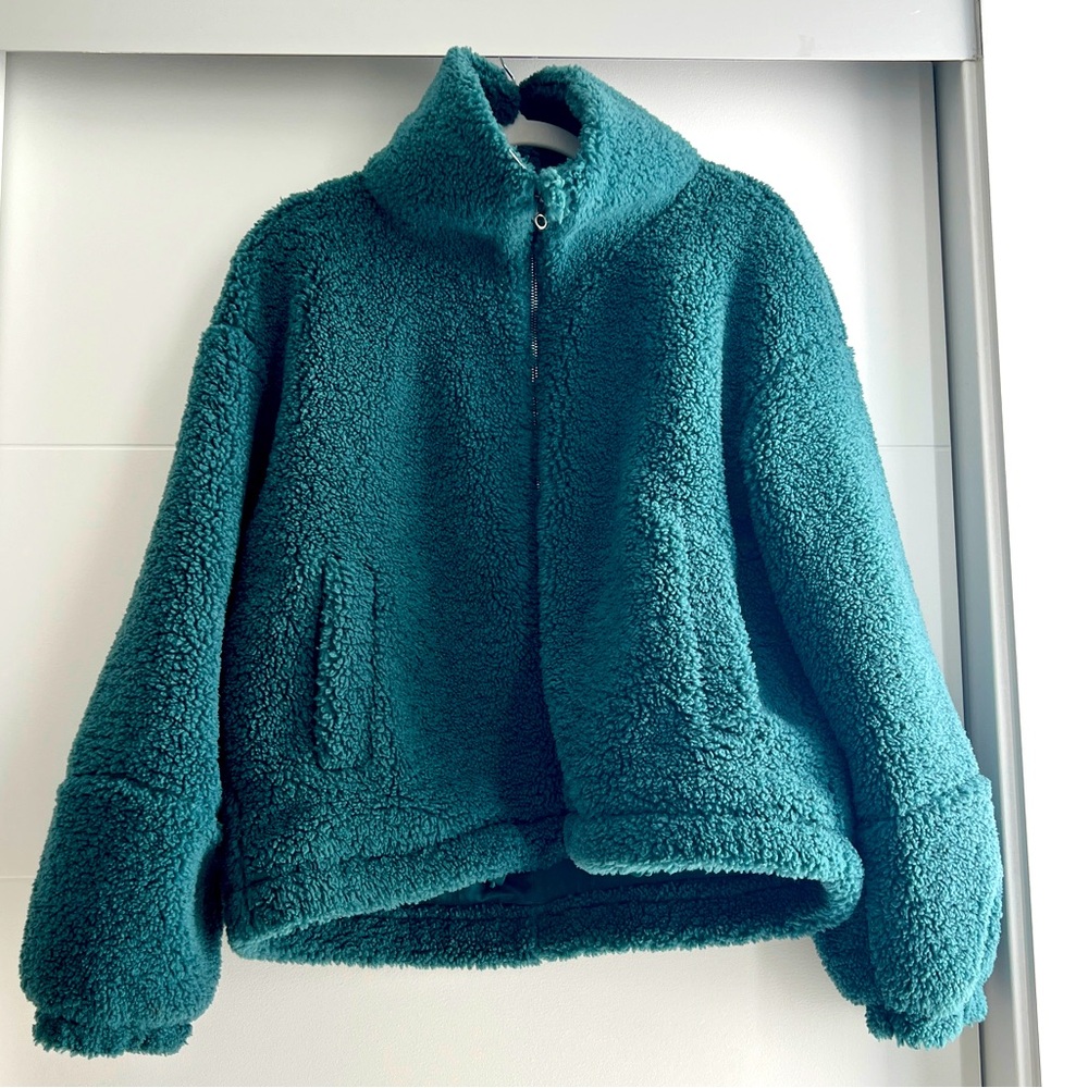 LuluLemon Cinchable Fleece Zip-Up